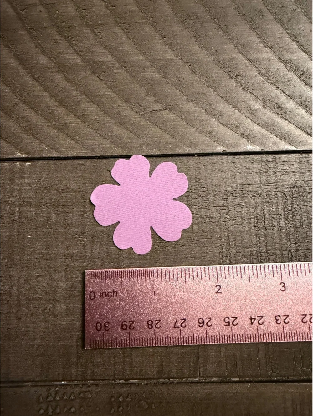 Stampin’ Up Pansy Flower shape punch